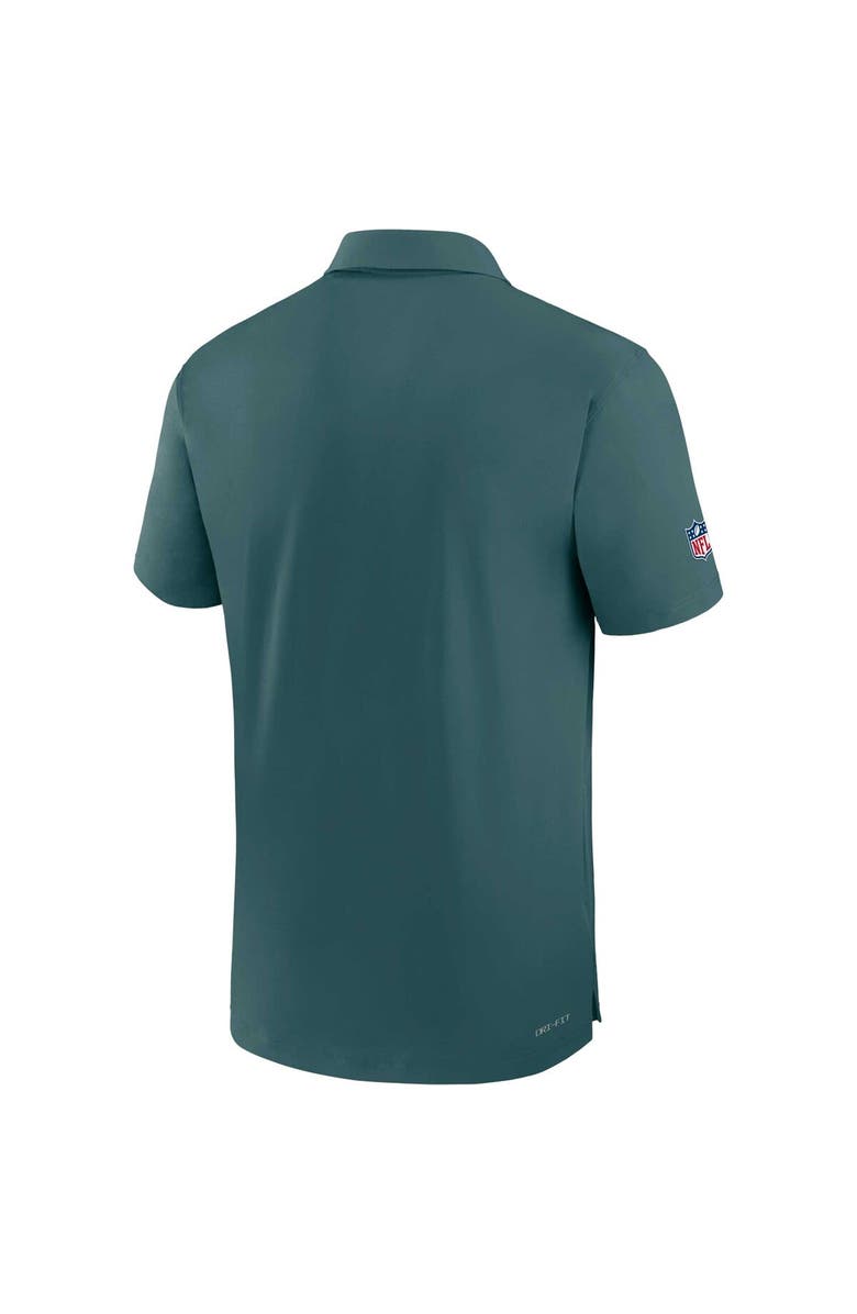 Nike Men's Nike Midnight Green Philadelphia Eagles Sideline Coaches Performance Polo, Alternate, color,