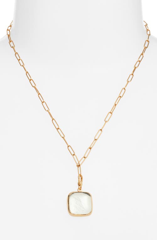 Soko Umbo Square Charm In Gold
