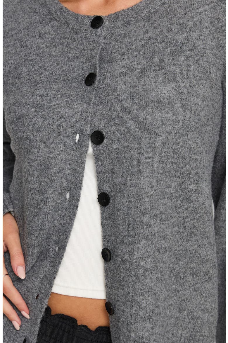 Better Than Fiction Cardigan, Alternate, color, GREY
