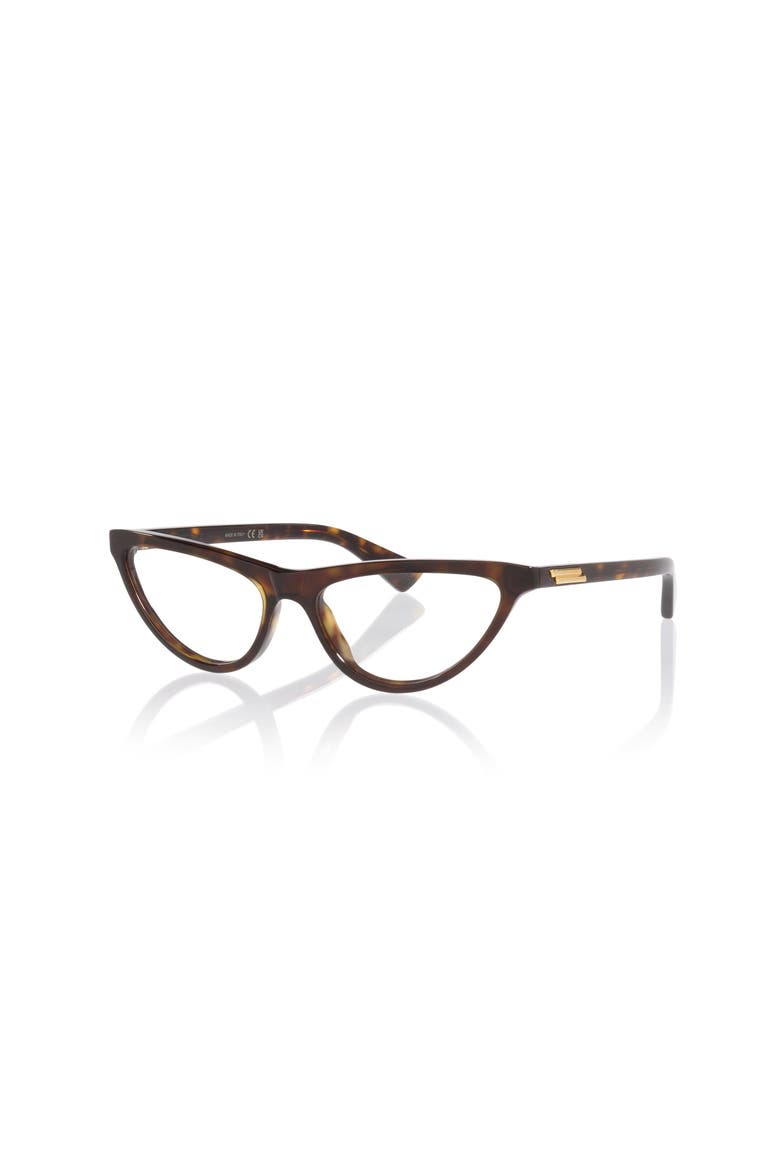 55mm Cat Eye optical glasses, Main, color, Tortoise