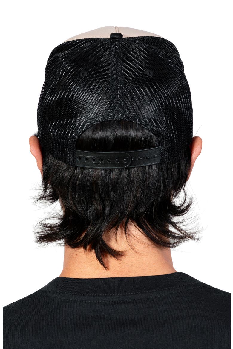 Cake Trucker Hat, Alternate, color, BLACK