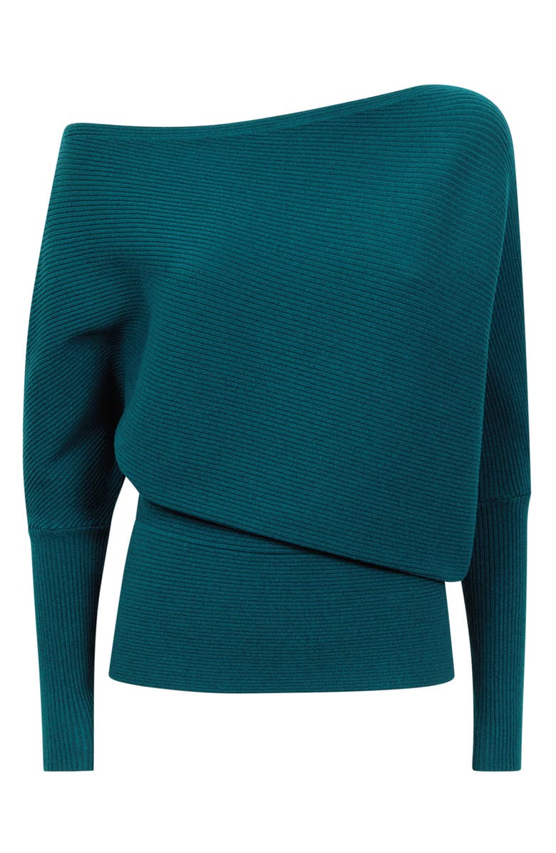 Reiss Lorna Rib Off the Shoulder Sweater, Alternate, color, 
