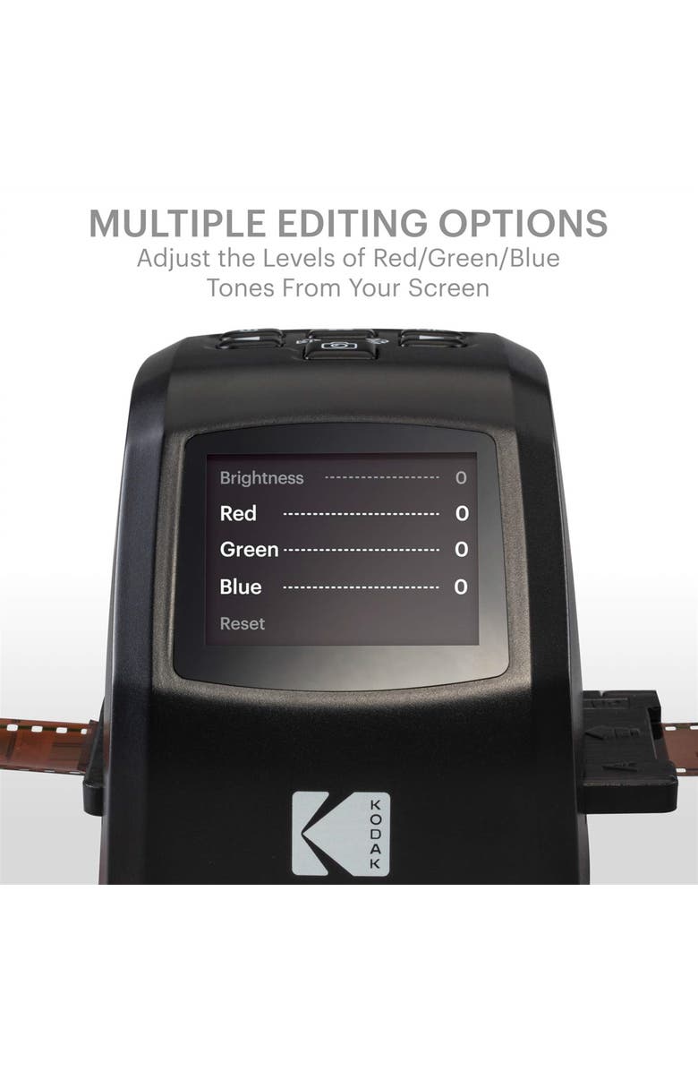 Kodak Mini Digital Film & Slide Scanner, Alternate, color, Black