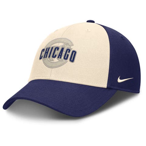 Men's Nike Royal/Natural Chicago Cubs Statement Club Performance Adjustable Hat