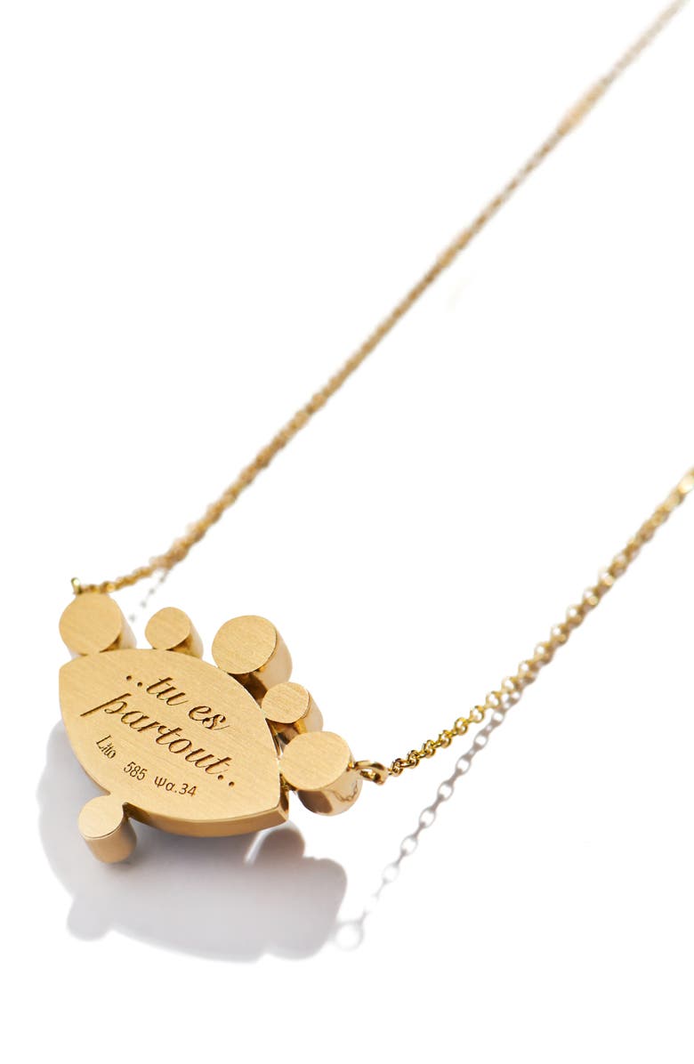 LITO Russe Petit Vert Diamond Pendant Necklace, Alternate, color, Green