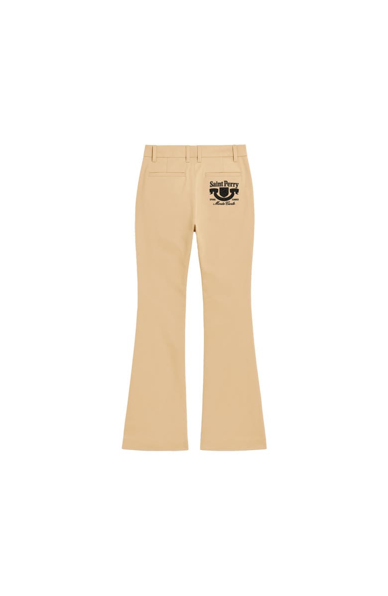 SAINT PERRY Flare Chinos Pants, Alternate, color, Beige