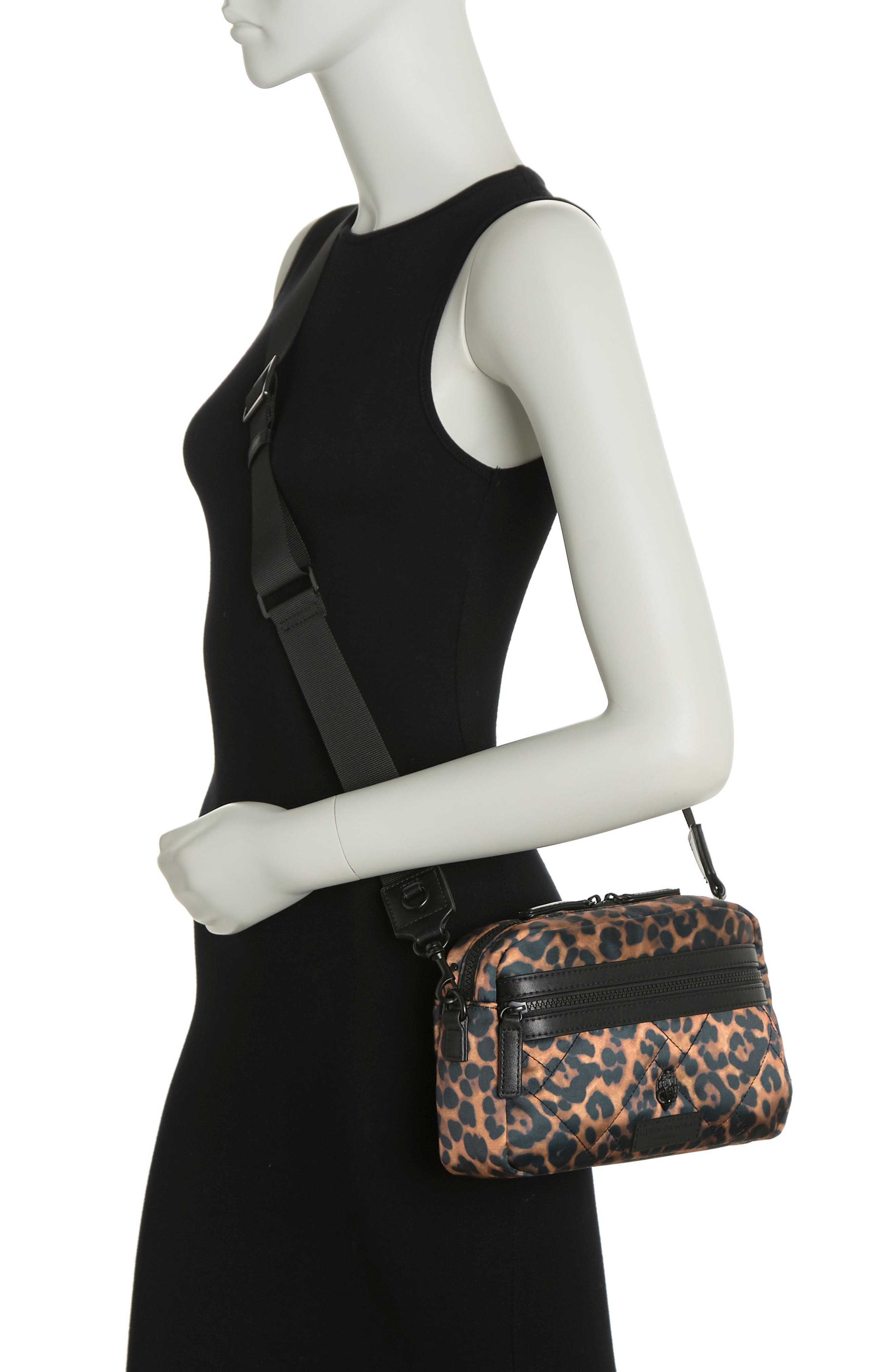 Kurt Geiger London Leopard Print Crossbody Bag, Alternate, color, 