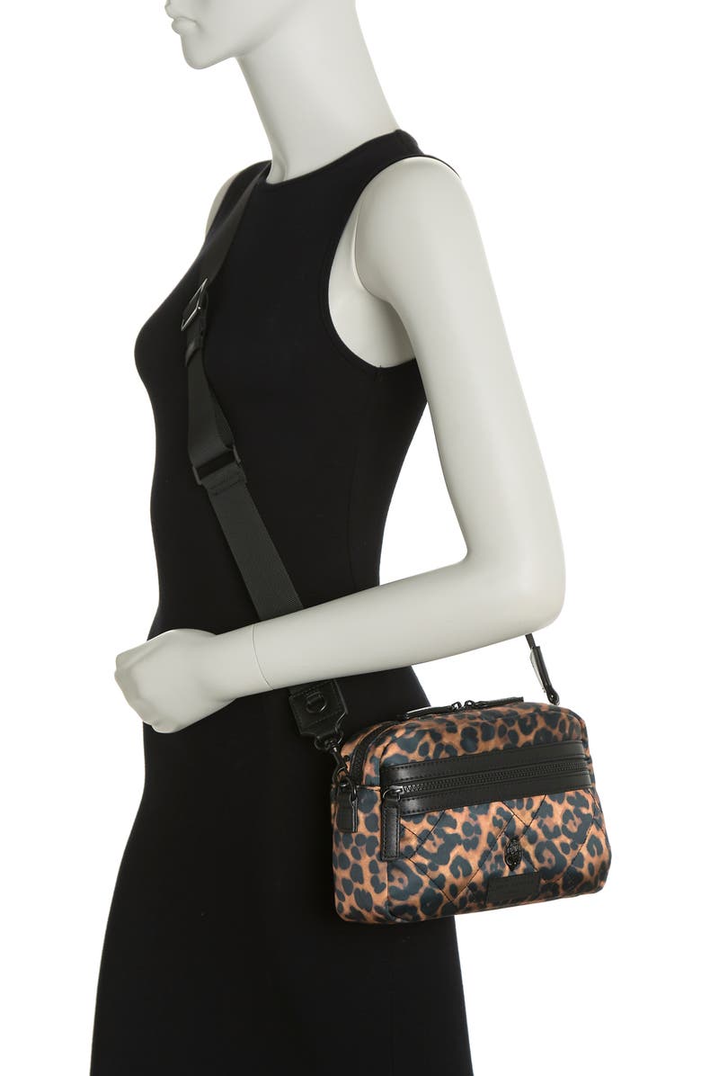 Kurt Geiger London Leopard Print Crossbody Bag, Alternate, color,