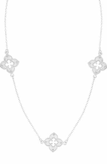 Clover Station Necklace