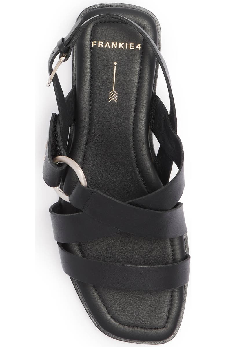 FRANKIE4 Finn Slingback Sandal, Alternate, color, Black