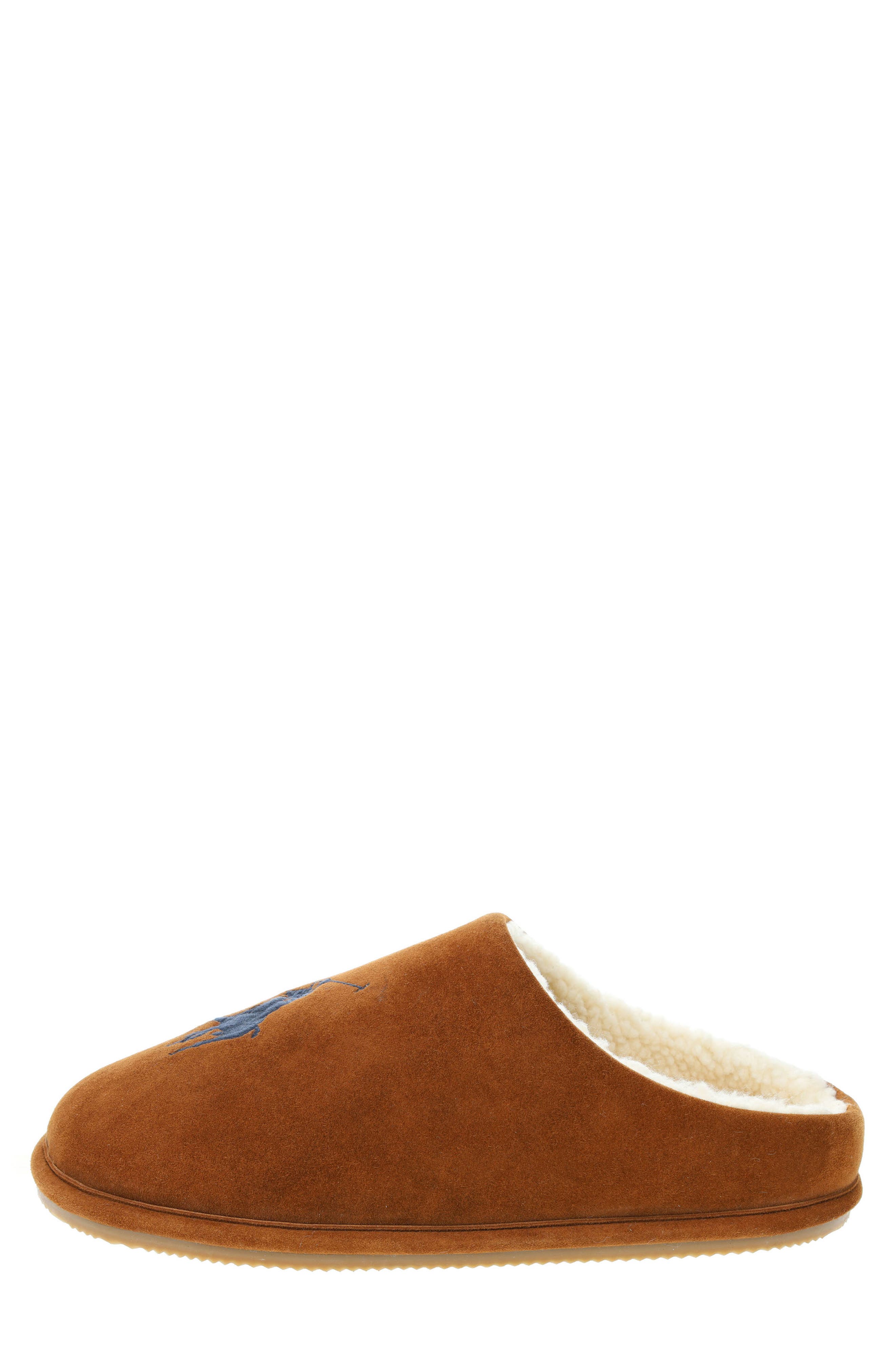 Polo Ralph Lauren Faux Shearling Slipper, Alternate, color, 