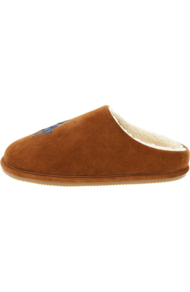 Polo Ralph Lauren Faux Shearling Slipper, Alternate, color,
