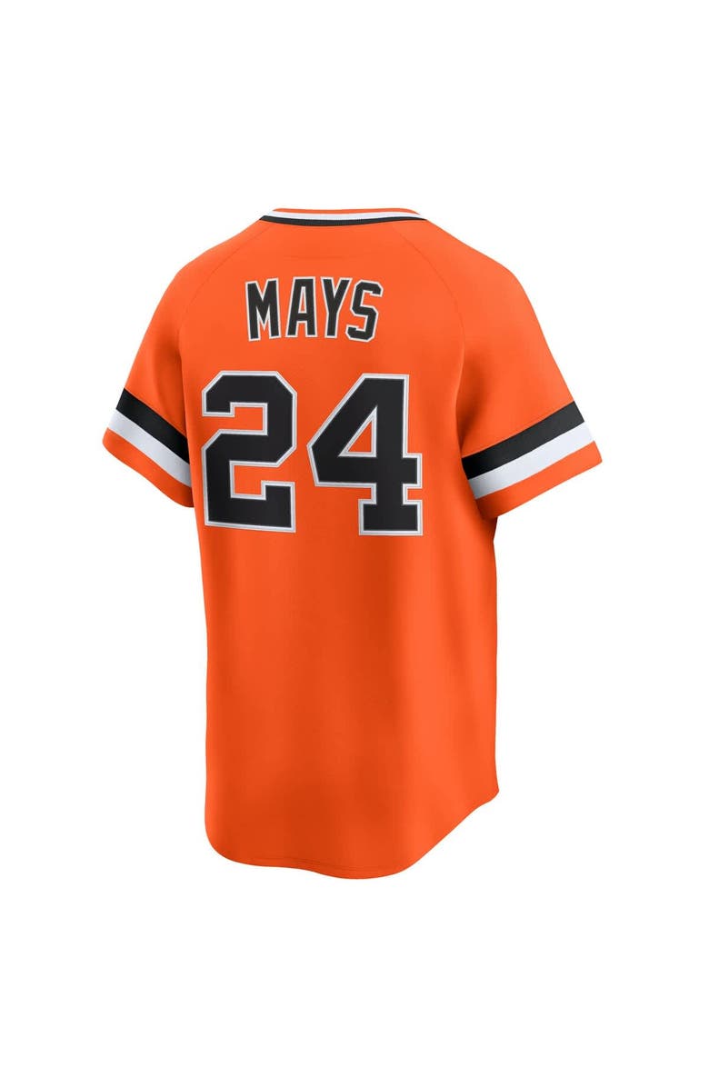 Nike Men's Nike Willie Mays Orange San Francisco Giants Cooperstown Collection Limited Jersey, Alternate, color, Orange