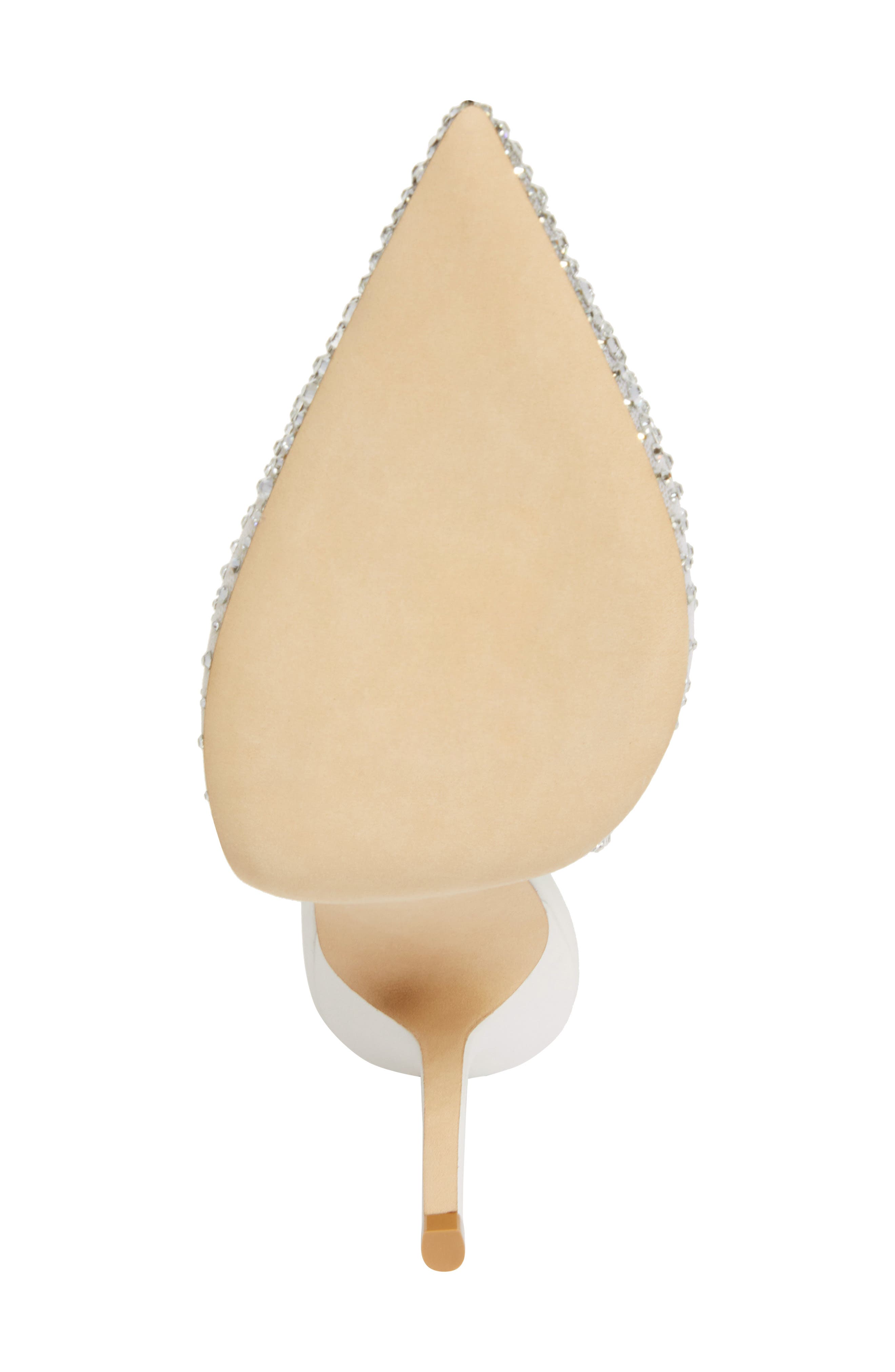 Jimmy Choo Saeda Crystal Ankle Strap Pointed Toe Pump, Alternate, color, 