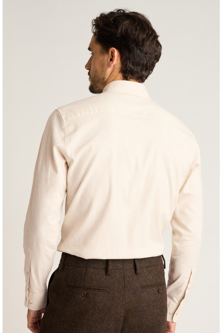 Lightweight Flannel Button-Down Shirt, Alternate, color, SOLID TWILL FLANNEL C2