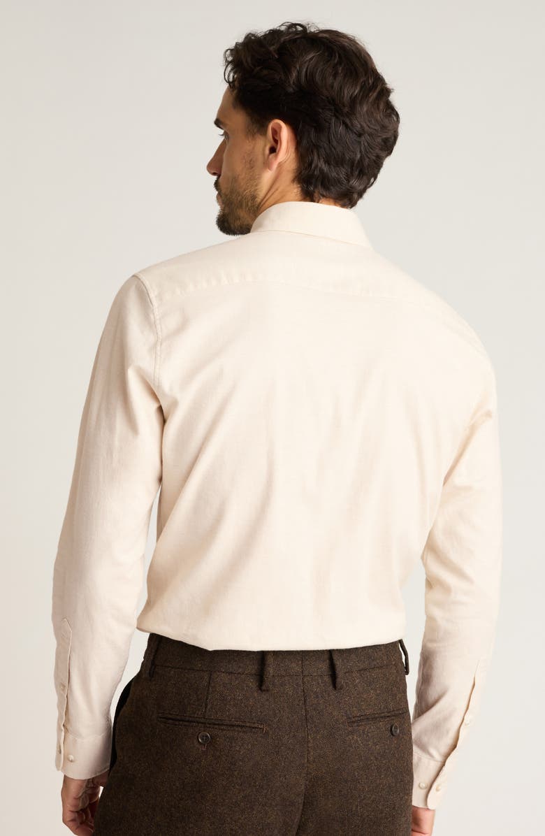 Bonobos Lightweight Flannel Button-Down Shirt, Alternate, color, Solid Twill Flannel C2