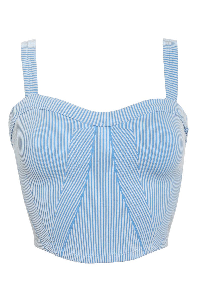 Free People FP Movement Perfectly Plated Camisole, Alternate, color, Denim Blue Combo
