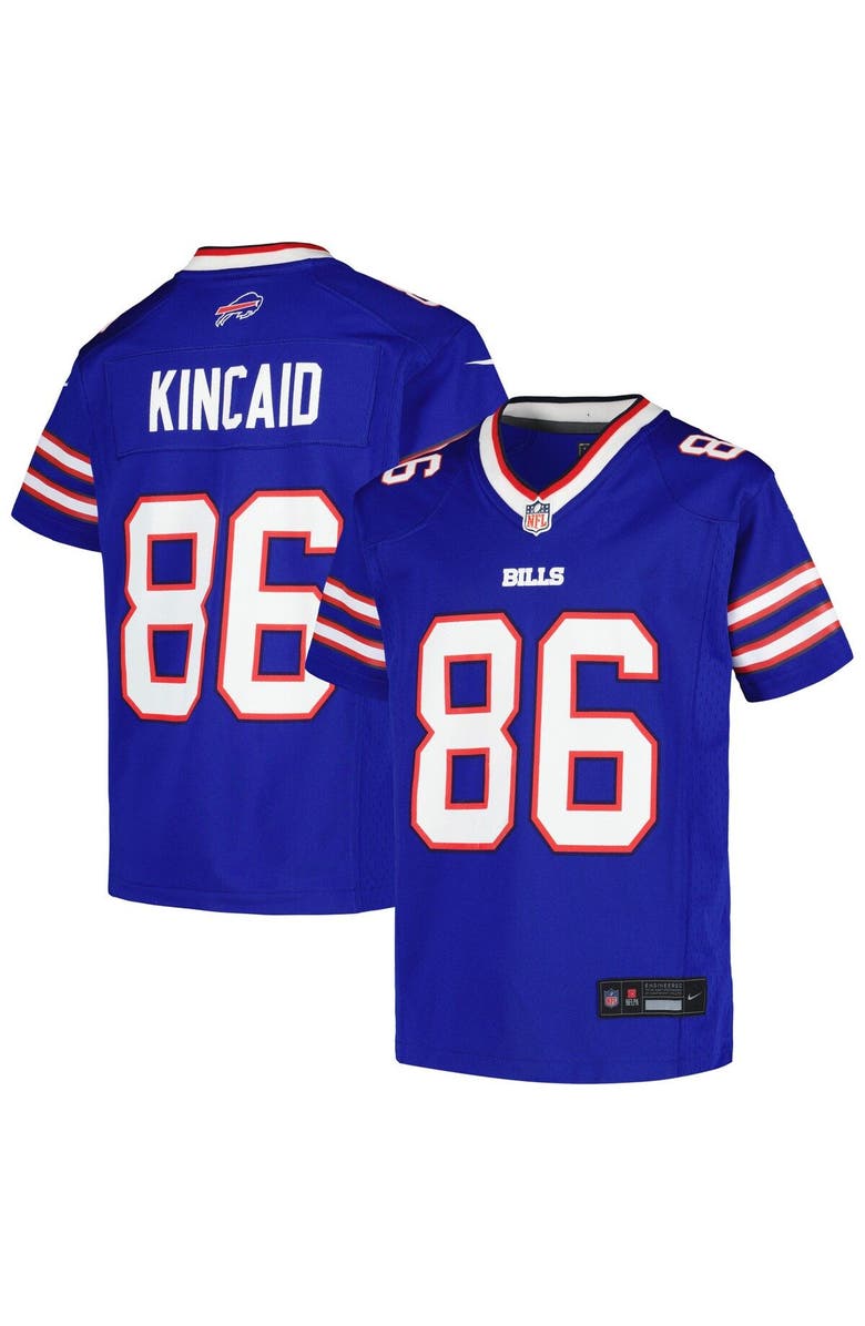 Nike Youth Nike Dalton Kincaid Royal Buffalo Bills Game Jersey, Main, color,