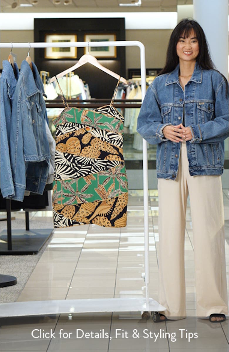 Mixed Print Minidress, sales video thumbnail