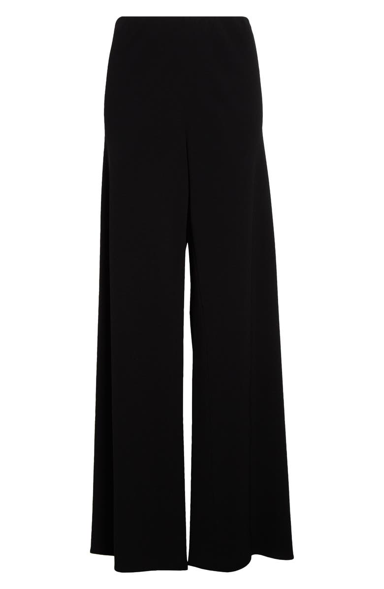 Vince Bias Cut High Waist Pants, Alternate, color, Black