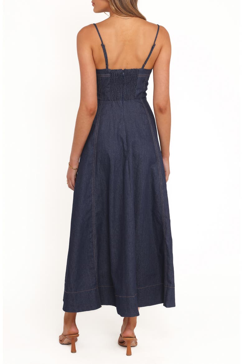 Marsden Midi Dress, Alternate, color, INDIGO