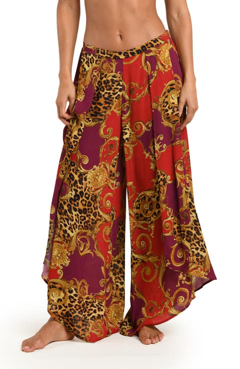 Wide Leg Cover-Up Pants