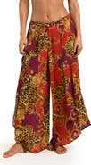 L'AGENCE Wide Leg Cover-Up Pants