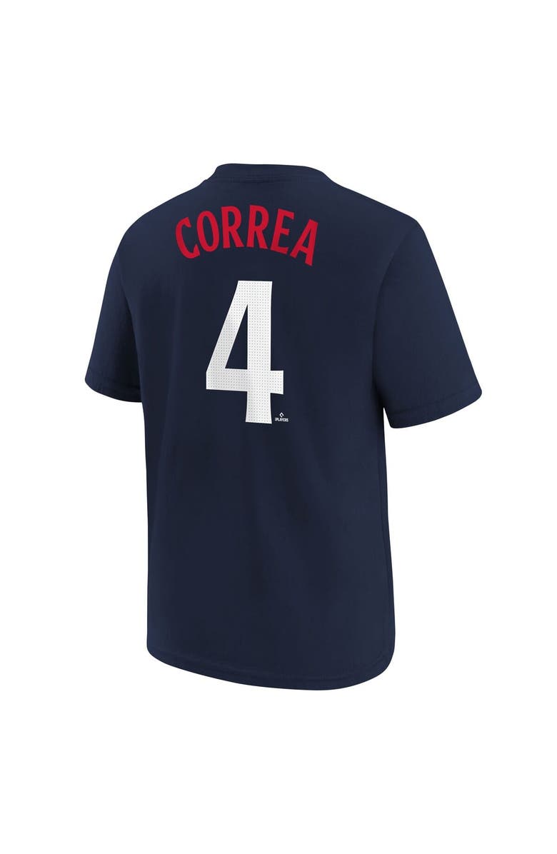 Nike Youth Nike Carlos Correa Navy Minnesota Twins Player Name & Number T-Shirt, Alternate, color, 
