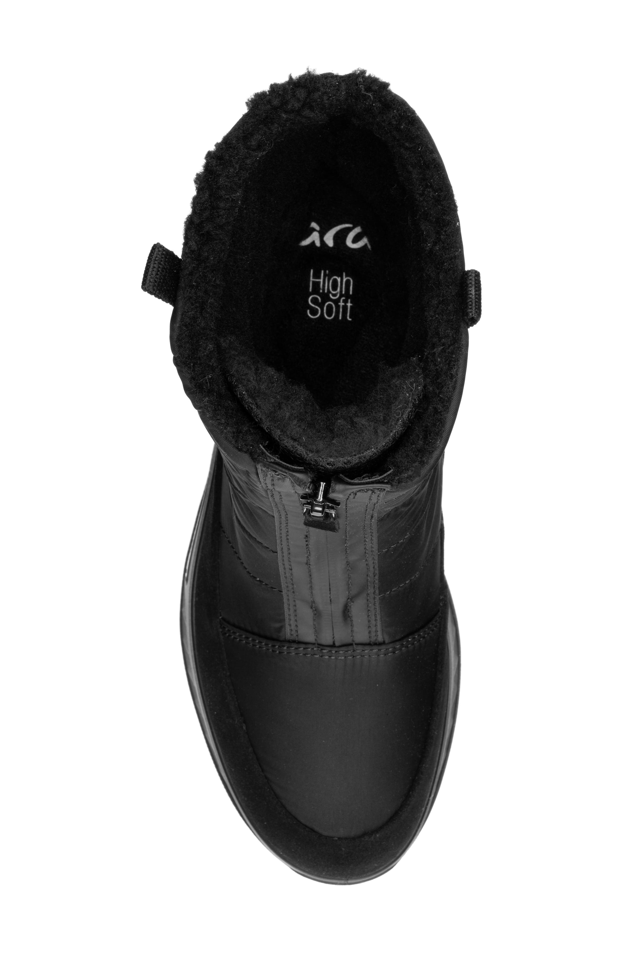 ara Slate Gore-Tex<sup>®</sup> Waterproof Bootie, Alternate, color, Black