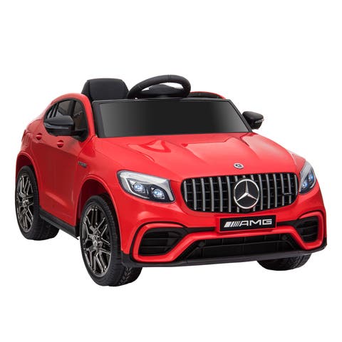 12V Ride On Car with Remote Control, Mercedes Benz AMG, 2 Speed