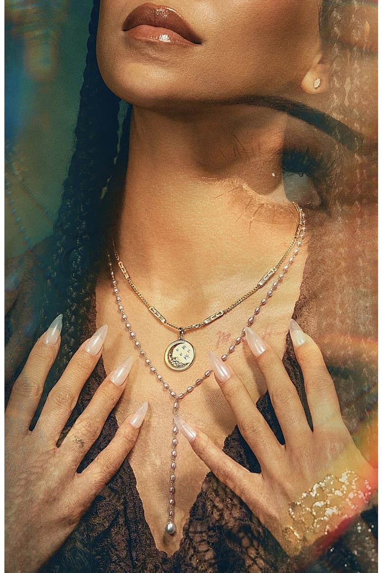 Allel Pendant Necklace, Alternate, color, 14K GOLD VERMEIL