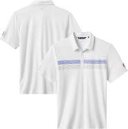 TravisMathew Men's TravisMathew White Chicago Cubs Top Recruit Tri-Blend Polo