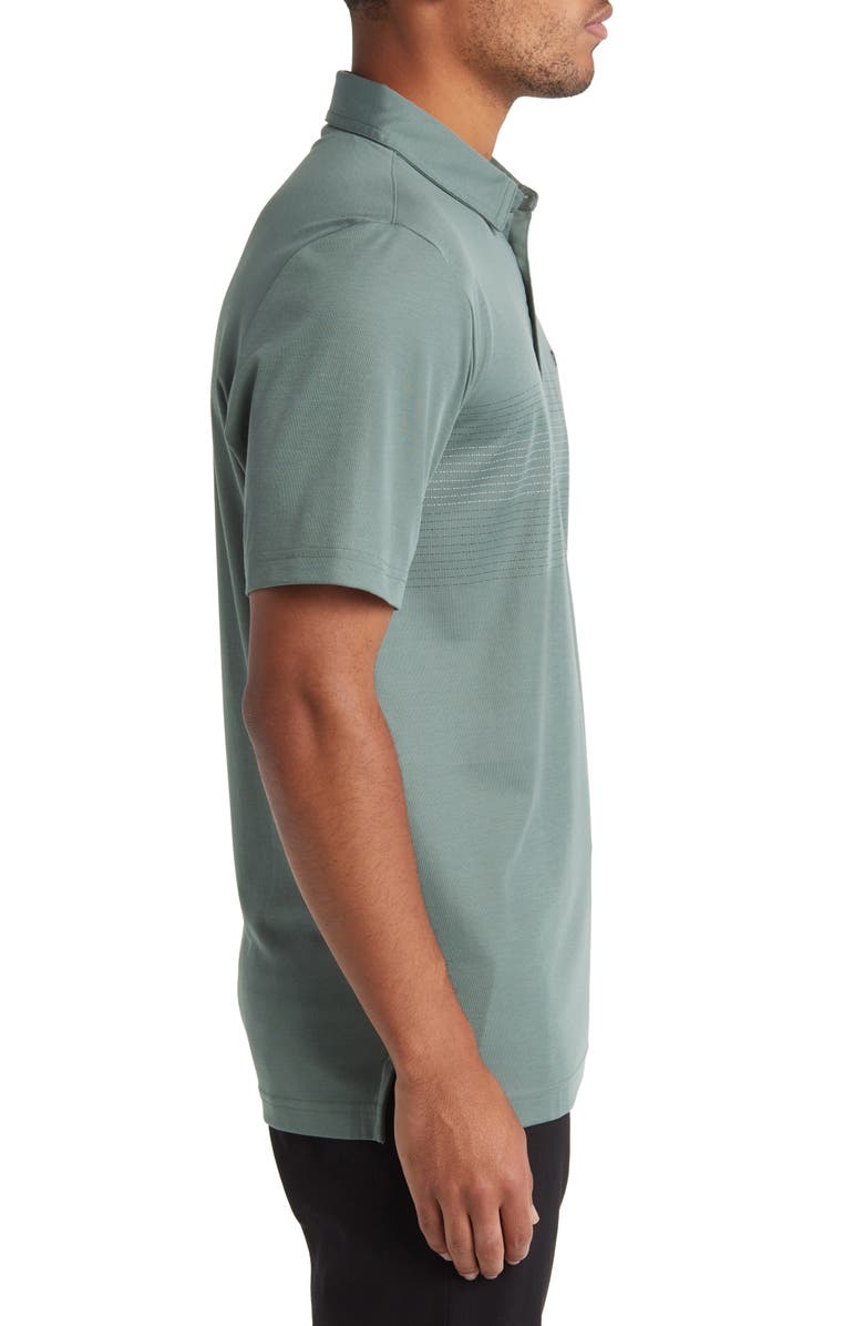 TravisMathew Pelican Dive Chest Stripe Golf Polo, Alternate, color, 