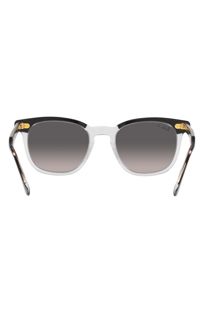 Ray-Ban Hawkeye 50mm Gradient Polarized Square Sunglasses, Alternate, color,