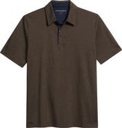 Johnston & Murphy Fine Stripe Polo