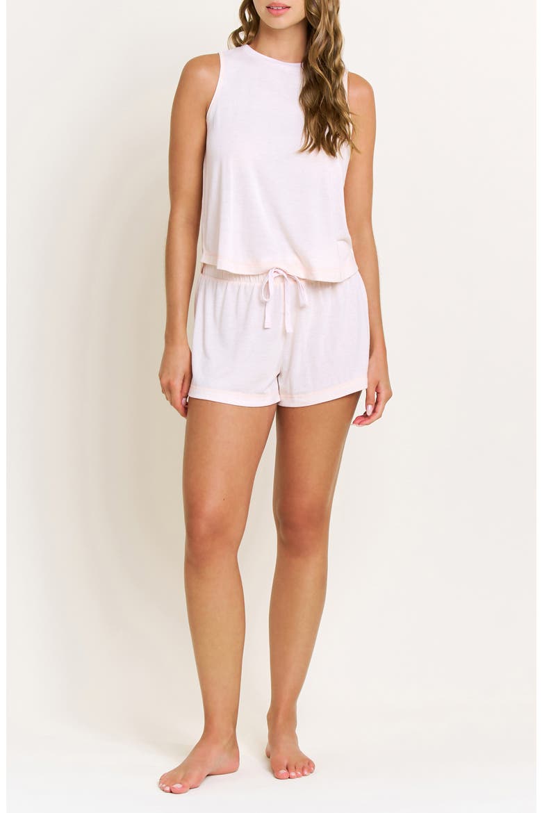Star Seeker Short Pajamas, Main, color, SHELL PINK