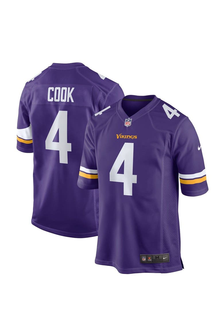 Men's Nike Dalvin Cook Purple Minnesota Vikings Game Jersey, Main, color, Purple