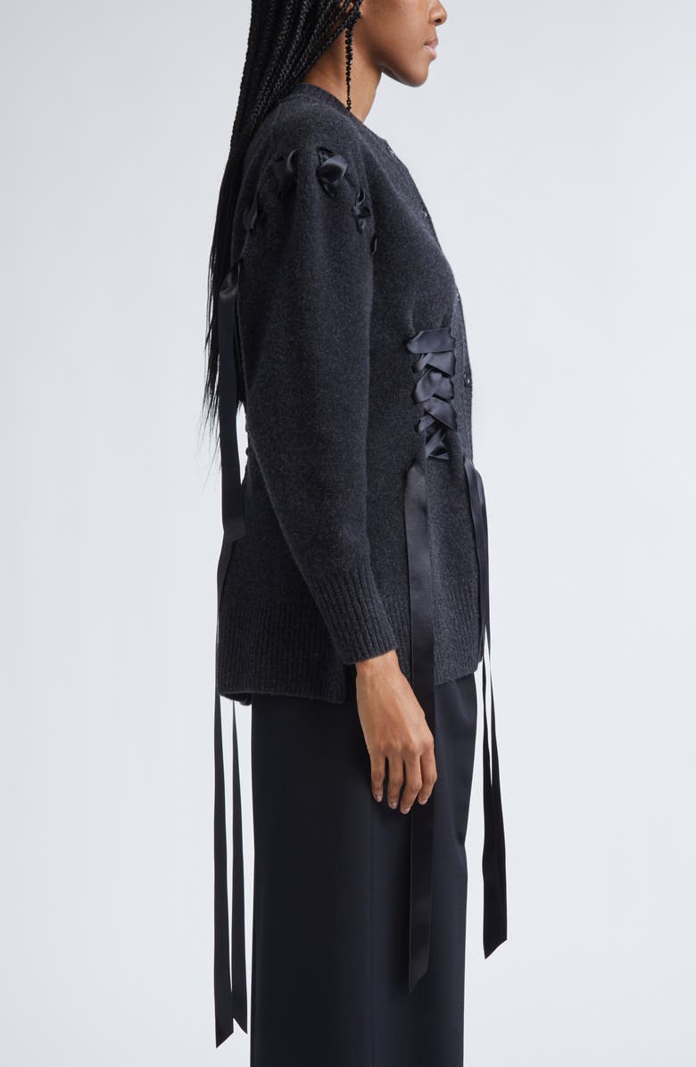 Simone Rocha Sculpted Ribbon Corset Corset, Alternate, color,