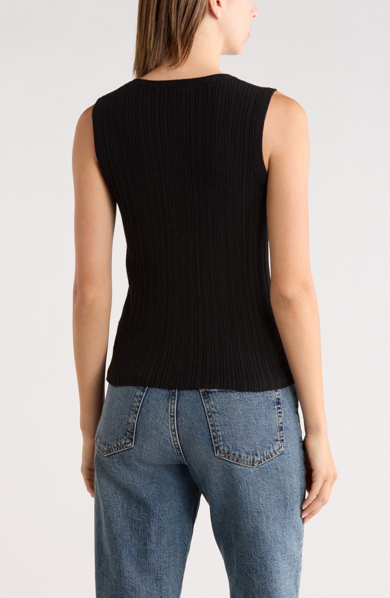 Leith Variegated Rib Sweater Tank, Alternate, color, 