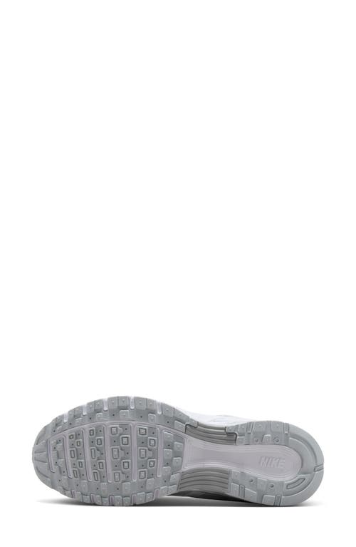 Nike Wmns P-6000 Mtlc Summit White/white/pure Platinum Women's Low Shoe In Metallic Summit White/white