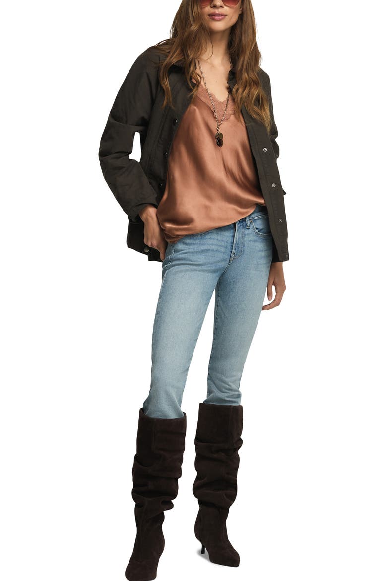 Sweet Straight Leg Jeans, Alternate, color, PALE SKY WASH