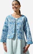 Yumi Reversible Cotton Quilted Jacket