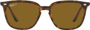 Ray-Ban 55mm Square Polarized Sunglasses
