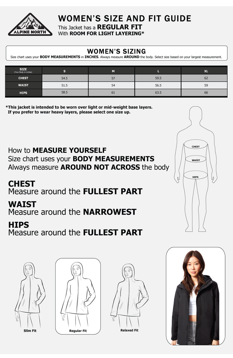 Alpine North Tahsis - Lightweight Waterproof Shell Rain Jacket, Alternate, color, Black