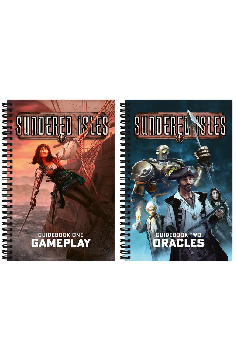 Modiphius Entertainment Ironsworn Starforged Sundered Isles Guidebooks Bundle, Main, color, Multicolored