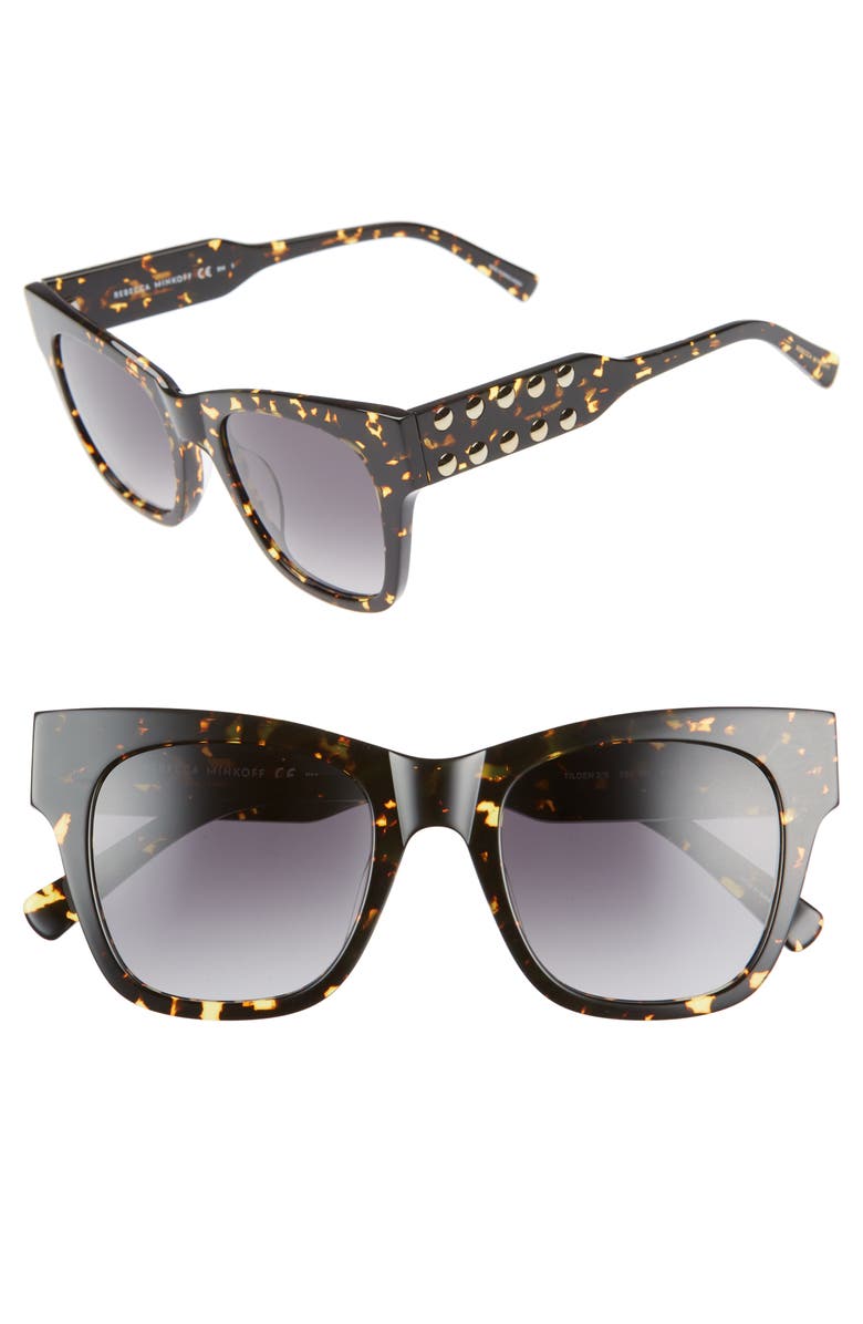 Rebecca Minkoff Tilden 2 51mm Gradient Square Sunglasses, Main, color,