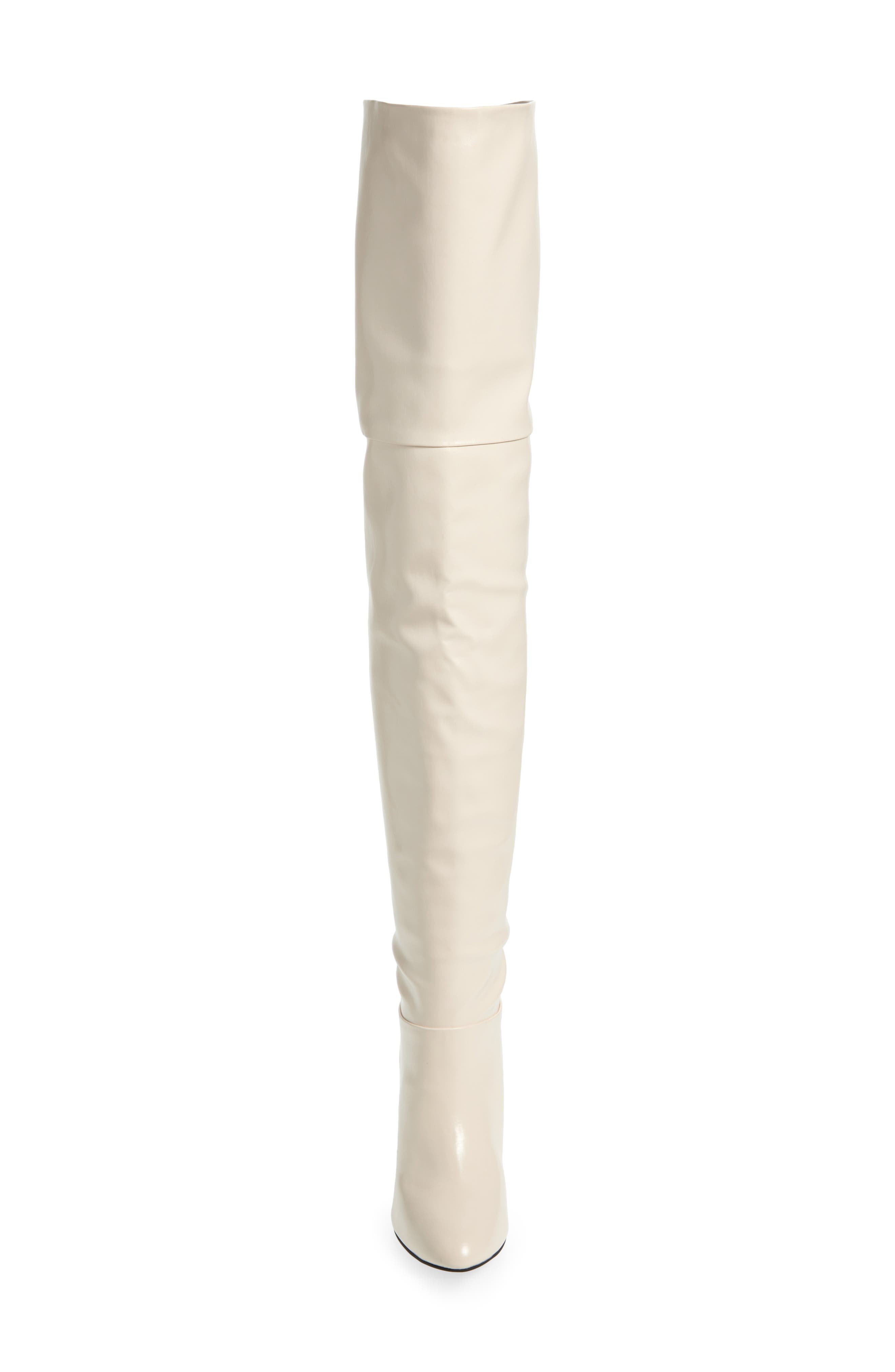 Overlook Over the Knee Boot, Alternate, color, IVORY