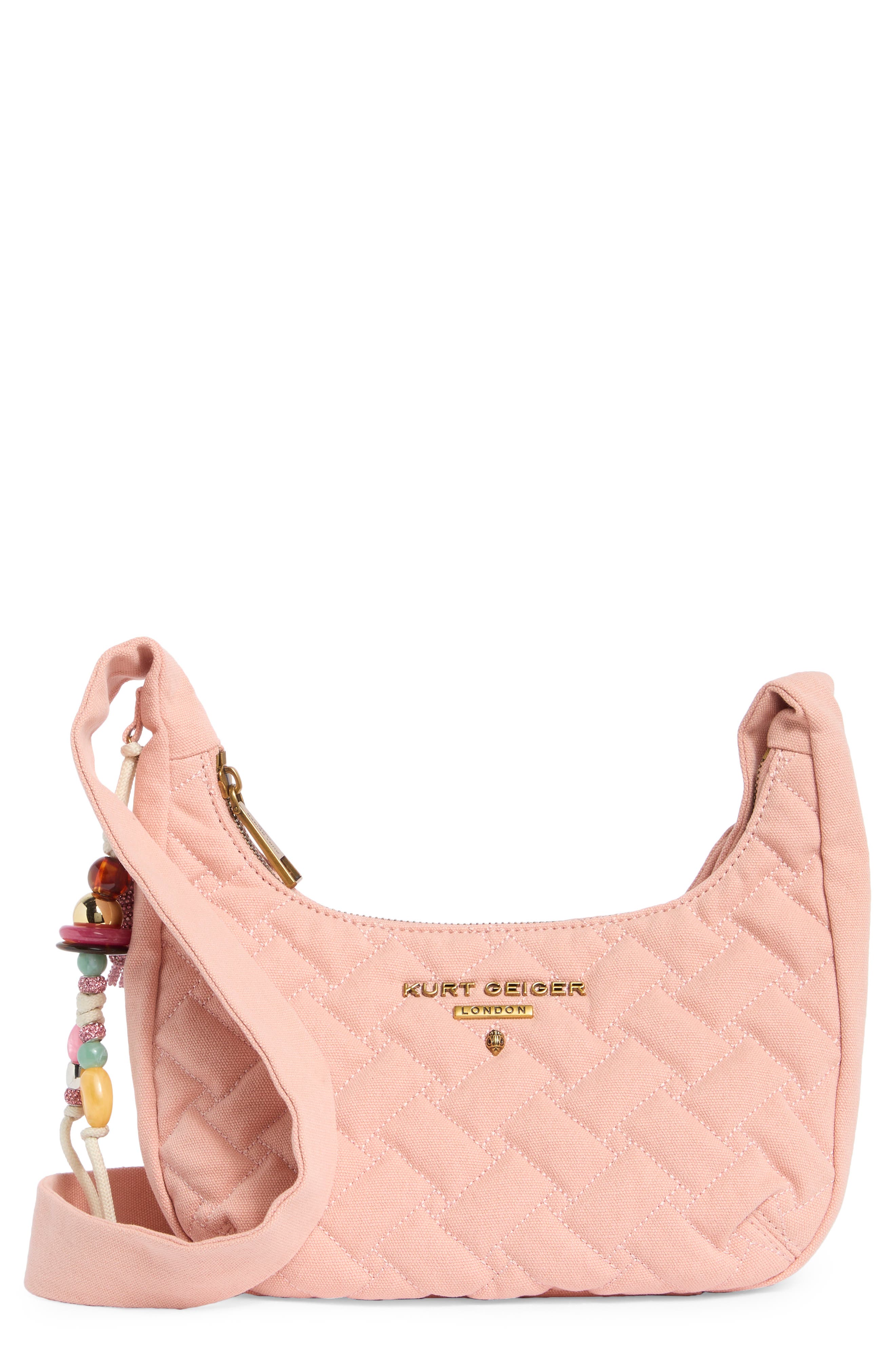 Kurt Geiger London Angel Quilted Hobo Shoulder Bag