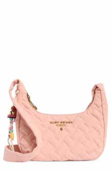 Kurt Geiger London Angel Quilted Hobo Shoulder Bag