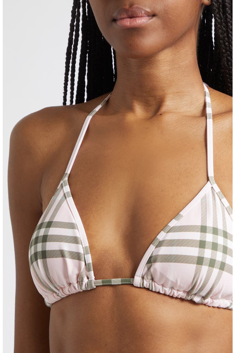 Sadie Check String Bikini Top, Alternate, color, MALLOW PINK IP CHECK